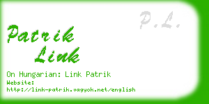 patrik link business card